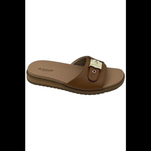 Dr. Scholl's Buckle Slide Sandals Island Icon Honey - Medium - Picture 1 of 3